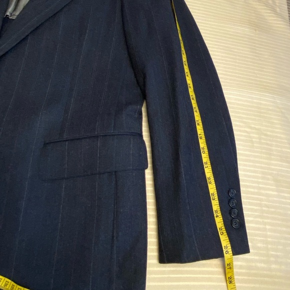 Wool men suit dark grey 40L - Picture 12 of 16